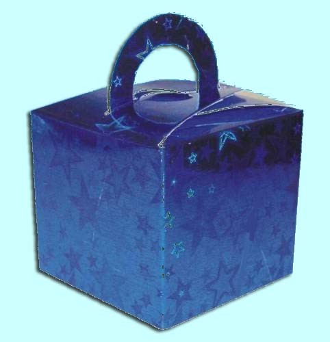 Blue Stars Balloon Weight / Favour Boxes