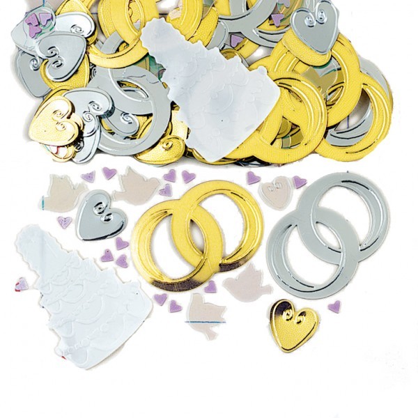 Bridal Bells Wedding Table Party Confetti