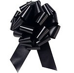 50mm Large Black Pull Bows