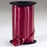 Burgundy Curling Ribbon 500 Metres