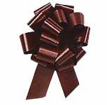30mm Medium Chocolate Brown Pull Bows