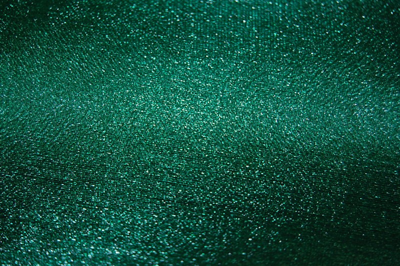 Dark Green Organza Snow Sheer Roll
