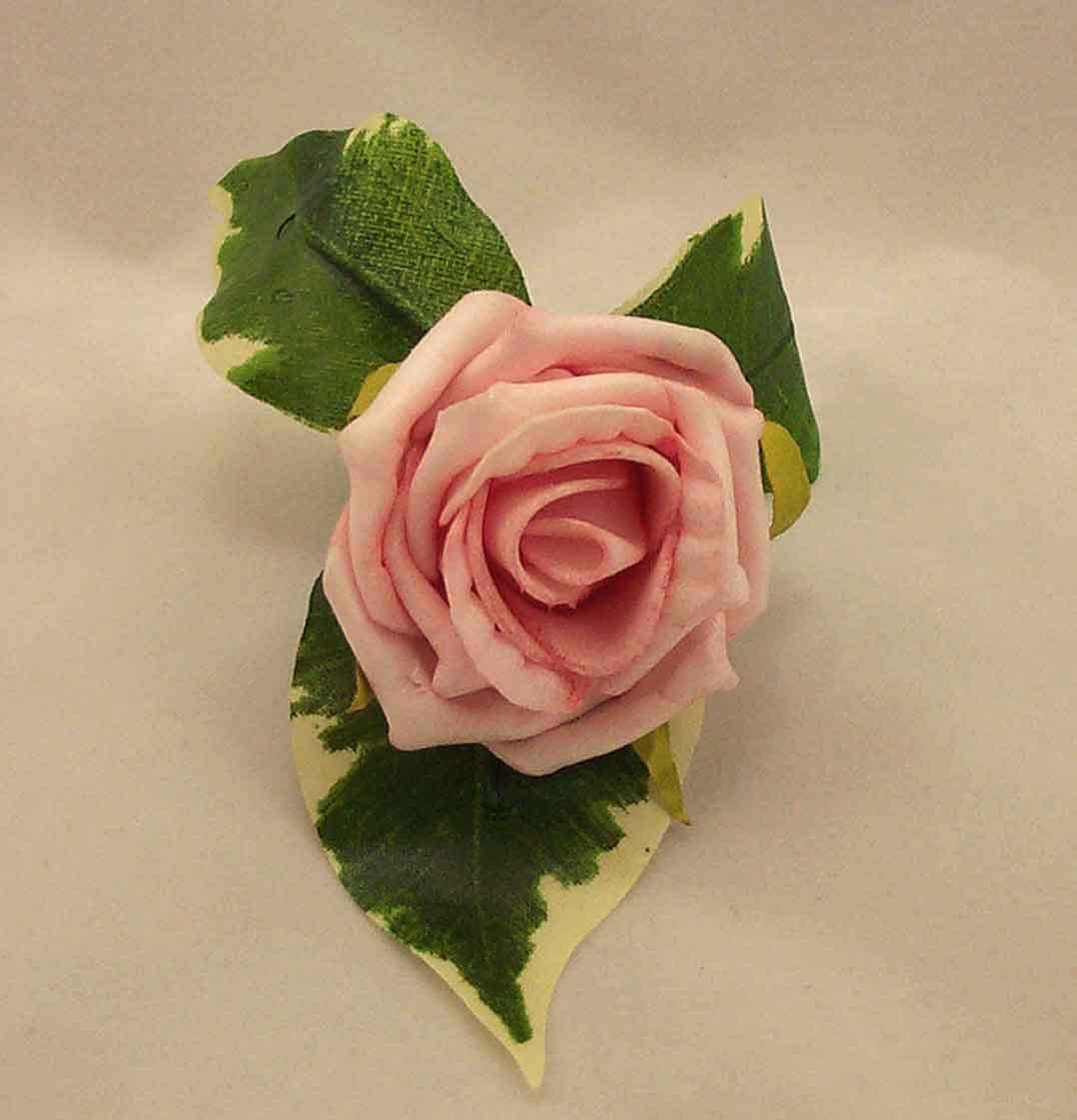 Single Pink Rose Buttonhole