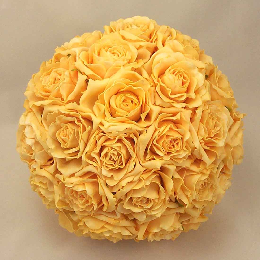 Large Luxury Gold Rose Bridal Bouquet