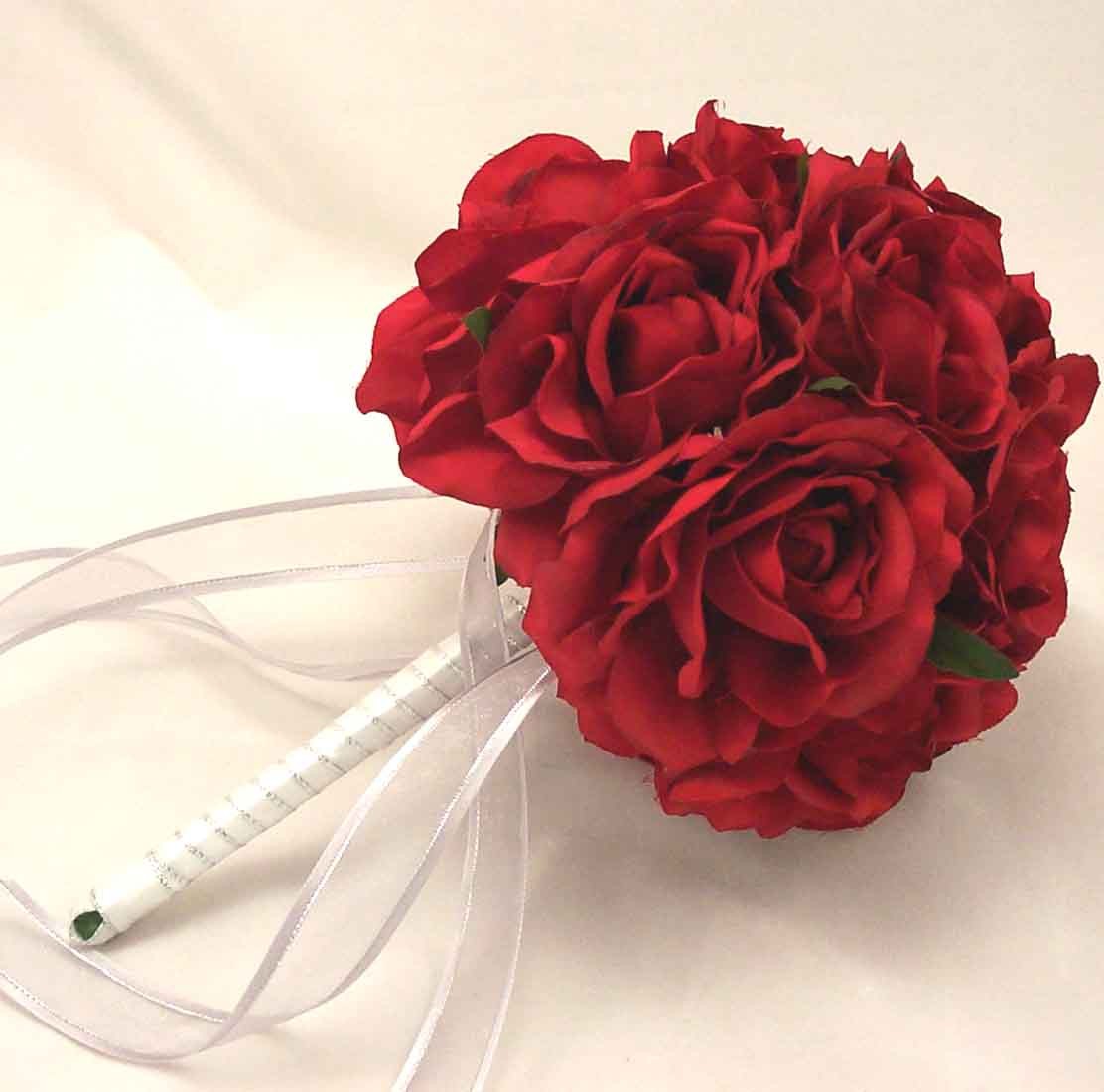 Red Rose Posy Bouquet