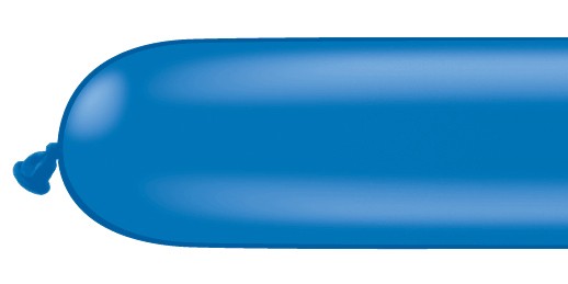 Qualatex 260Q Pearl Sapphire Blue Modelling Balloons
