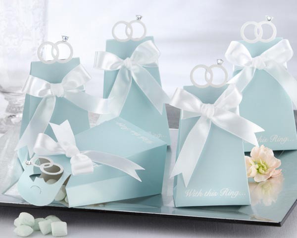 “With this Ring” Elegant Icon Favour Box