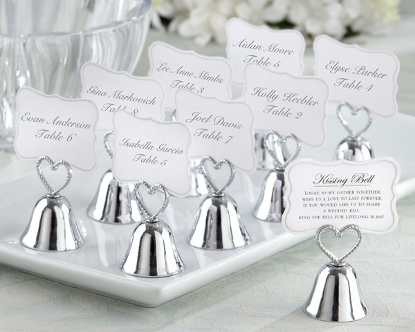 "Kissing Bell" Place Card / Photo Holder