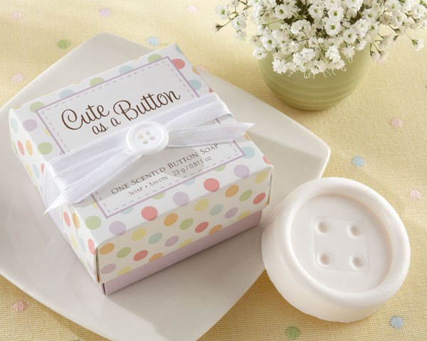"Cute as a Button" Scented Button Soap