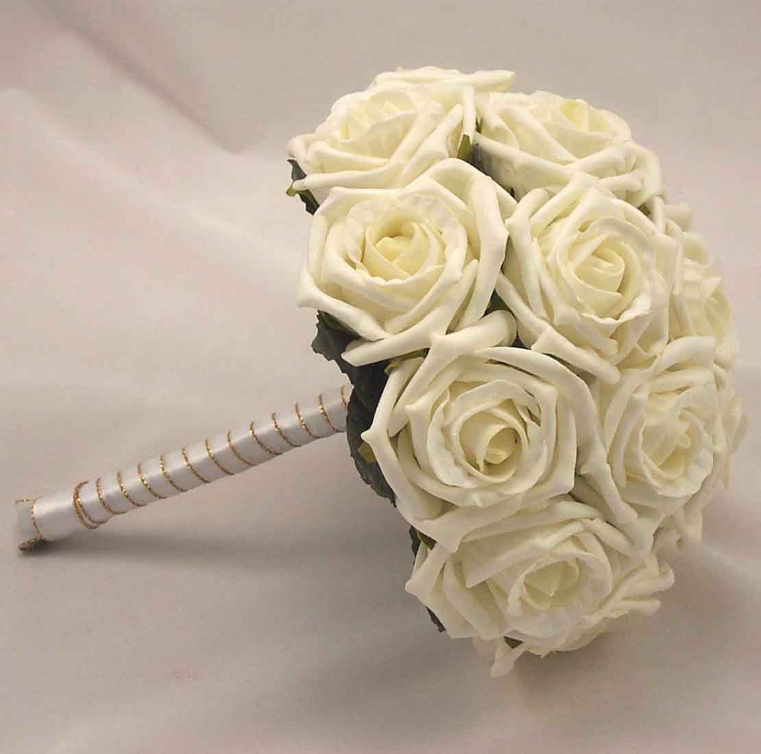 Ivory Rose Bridesmaid's Bouquet