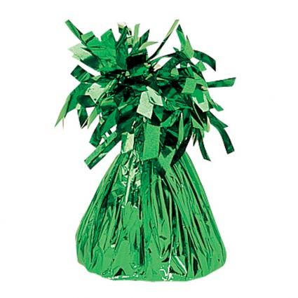 Green Foil Balloon Weight