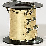 Metallic Gold Curling Ribbon 500 Metres