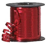 Metallic Red Curling Ribbon 500 Metres