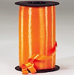 Orange Curling Ribbon 500 Metres