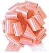 50mm Large Peach Pull Bows