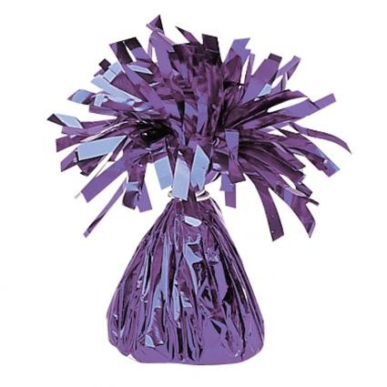 Purple Foil Balloon Weight