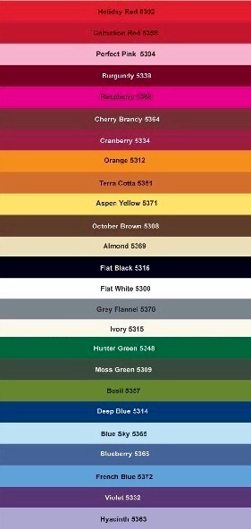 Design Master Spray Paint Color Chart