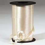 Cream Curling Ribbon 500 Metres