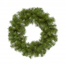18'' Norway Spruce Wreath Slim Green