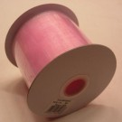 Baby Pink Ribbon Wired Organza 75mm