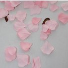 1000 Baby Pink Silk Rose Petals