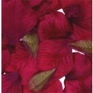 1000 Burgundy Silk Rose Petals