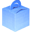 Blue Balloon Weight / Favour Boxes