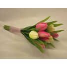 Cream & Pink Tulip Flowergirl's Posy Bouquet