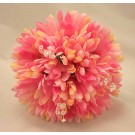 Pink Gerbera & Crystal Bridesmaid Bouquet