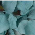 Turquoise Silk Rose Petals