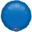 18'' Dark Blue Round Foil Balloon