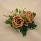 Mocha Rose Lady's Wrist Corsage