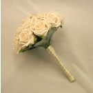 Cream Rose Bridesmaid's Bouquet