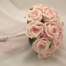 Mixed Pink Diamante Bridesmaid's Bouquet