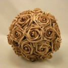 Mocha Rose Diamante Bridesmaid's Bouquet