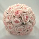 Baby Pink Diamante Rose Bridal Bouquet