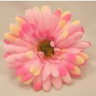 6 Silk Bright Pink Gerbera