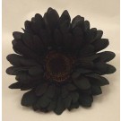 6 Silk Black Gerbera