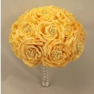 Wild Gold Rose Table Posy