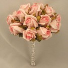 Salmon Pink Jubilee Rose Table Posy