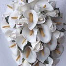 Ivory Cala Lily Shower Bouquet