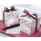"Love Notes" Sticky Notes in Nostalgic Dispenser Gift Box with Dainty Heart Charm
