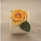 Gold Rose Diamante Favour Box