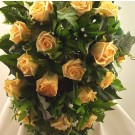 Gold Rose Shower Bouquet