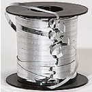 Metallic Silver Curling Ribbon 500 Metres