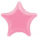 19'' Baby Pink Star Foil Balloon
