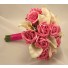 Pink Rose & Ivory Cala Lily Bridal Bouquet