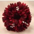 Burgundy Gerbera & Crystal Bridesmaid Bouquet