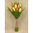 Cream & Pink Tulip Bridesmaid's Posy Bouquet