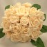 Cream & Beads Mixed Rose Posy Bouquet